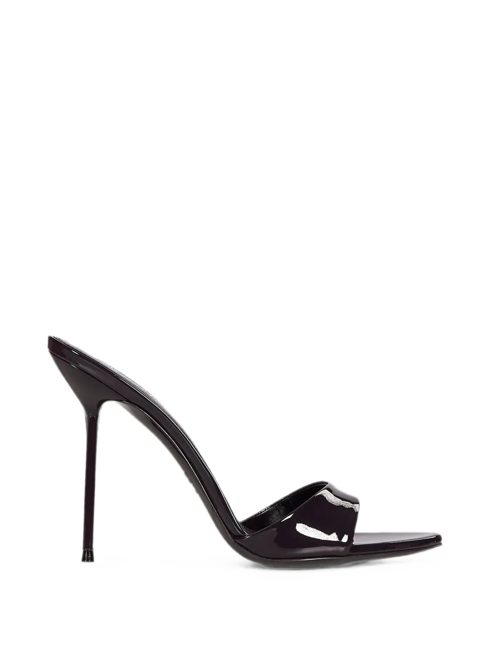 Paris Texas Lidia patent-finish stiletto-heel mules Paars