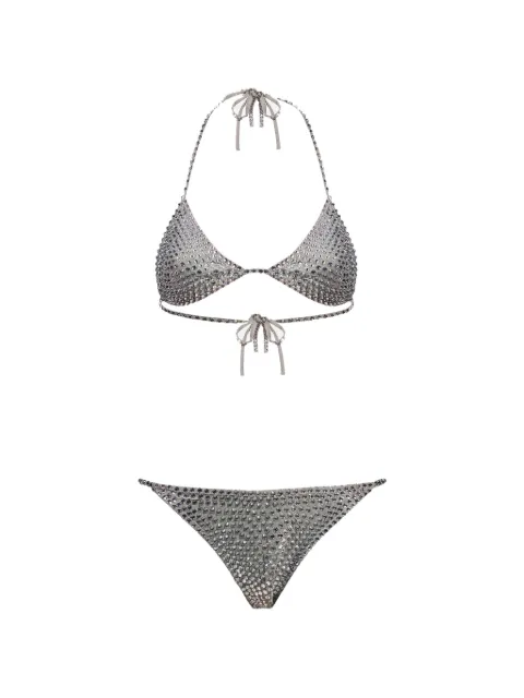 Oséree crystal-embellished bikini 