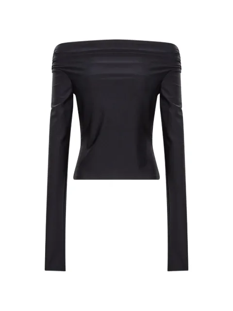 THE ANDAMANE off-shoulder ruched top