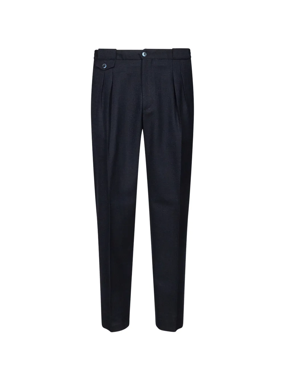 Briglia 1949 pleated tapered-leg trousers Blauw