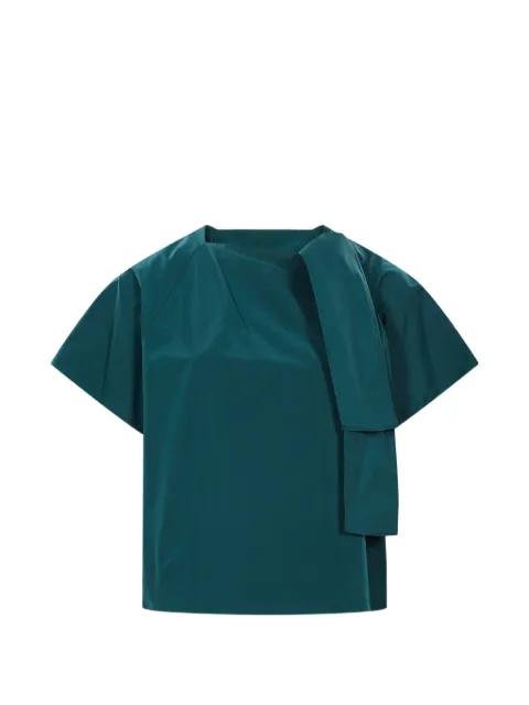 Weekend Max Mara high-neck panelled blouse
