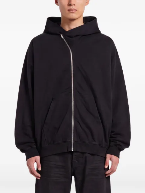 Rick Owens DRKSHDW Mountain asymmetric zip-up hoodie