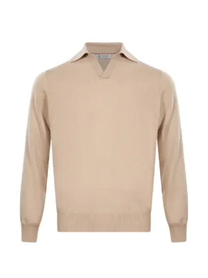 Brunello Cucinelli half-zip Sweater | Neutrals | FARFETCH