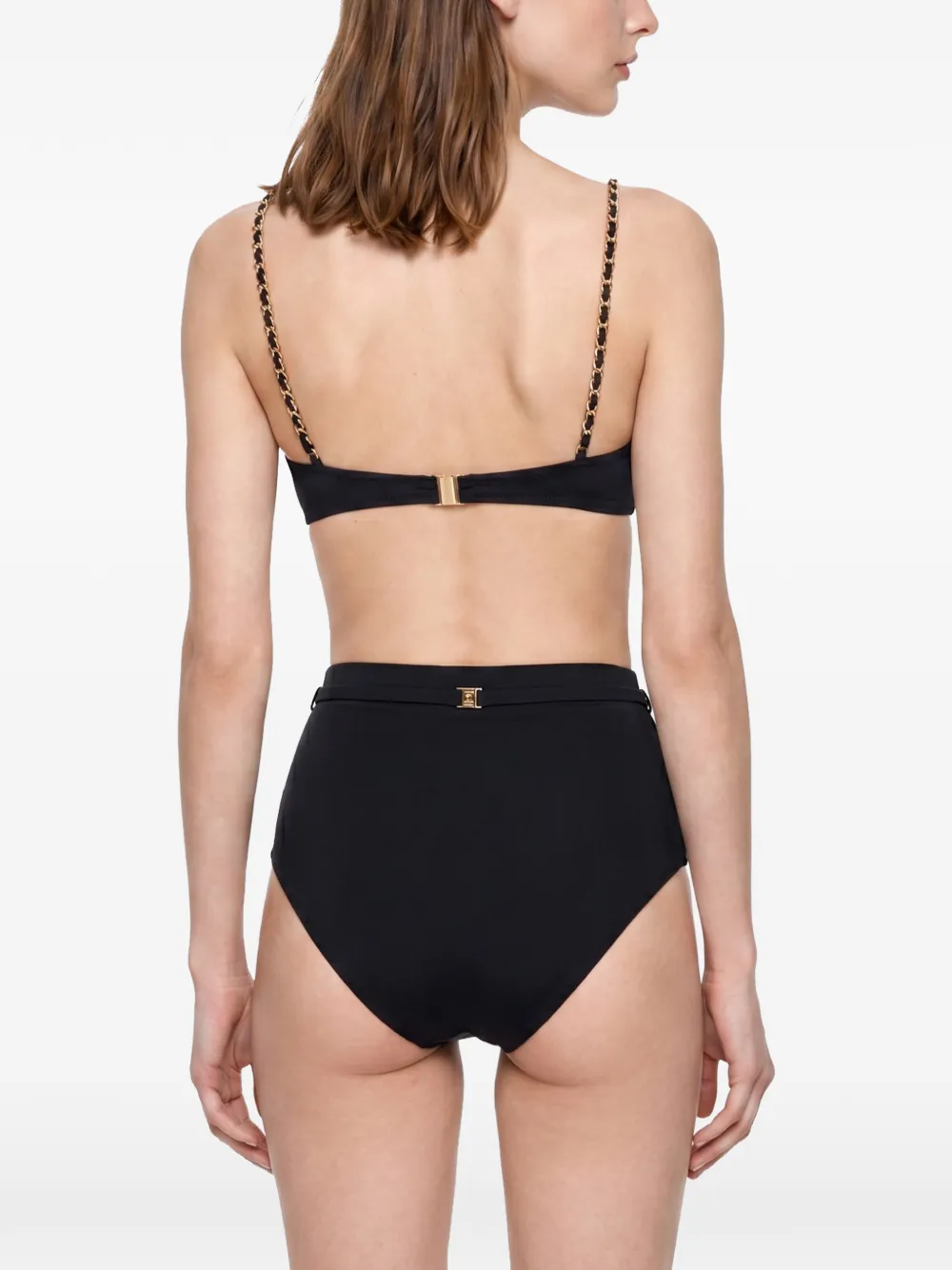 ZIMMERMANN Roselight high-waist bikinislip Zwart