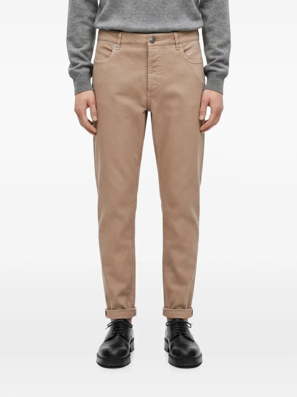Brunello Cucinelli Straight jeans Beige