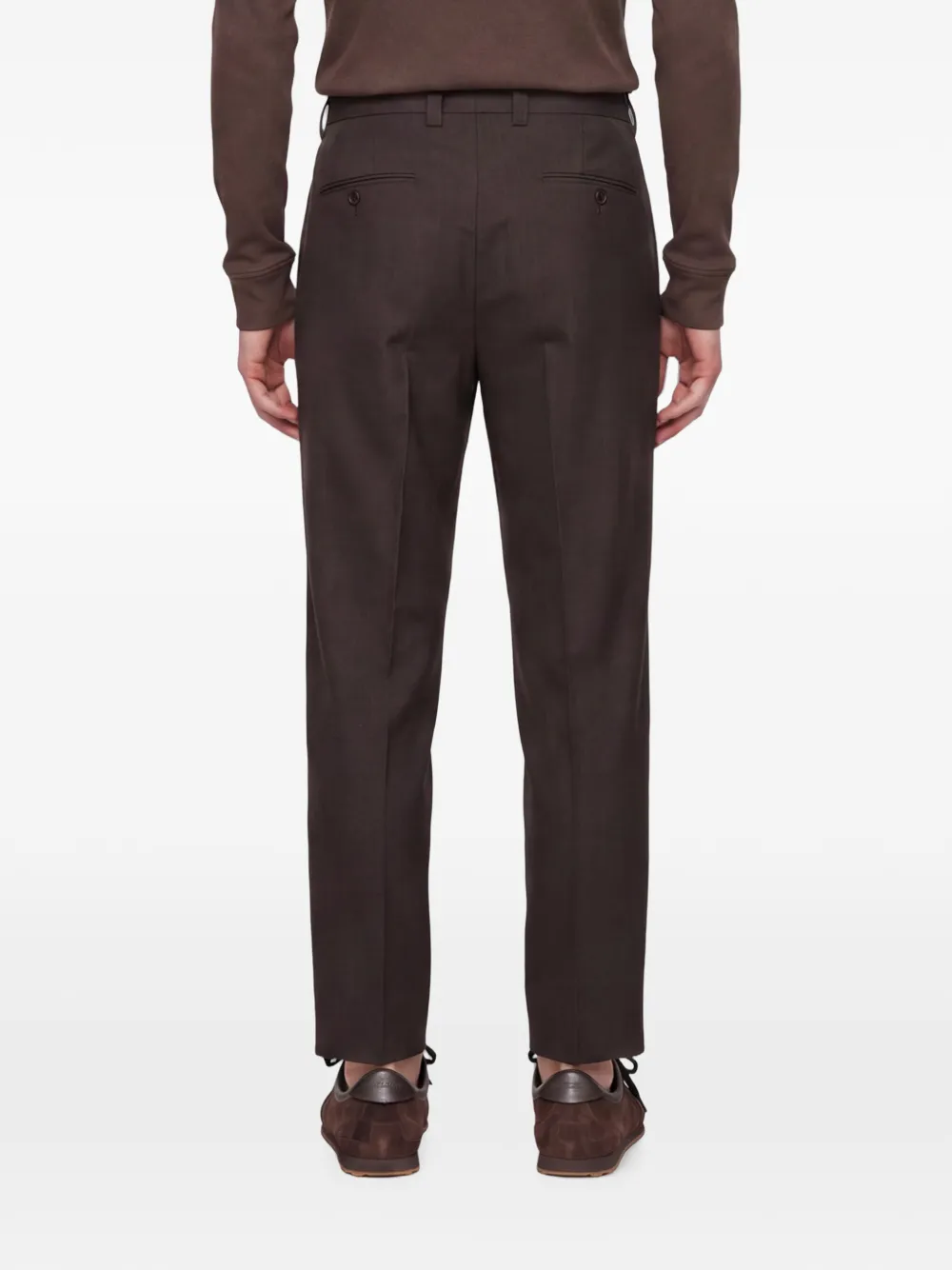 Briglia 1949 Portofino geplooide broek Bruin