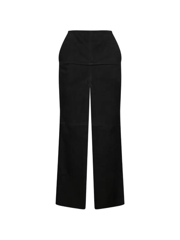 Rick Owens レザーパンツ | ブラック | FARFETCH JP