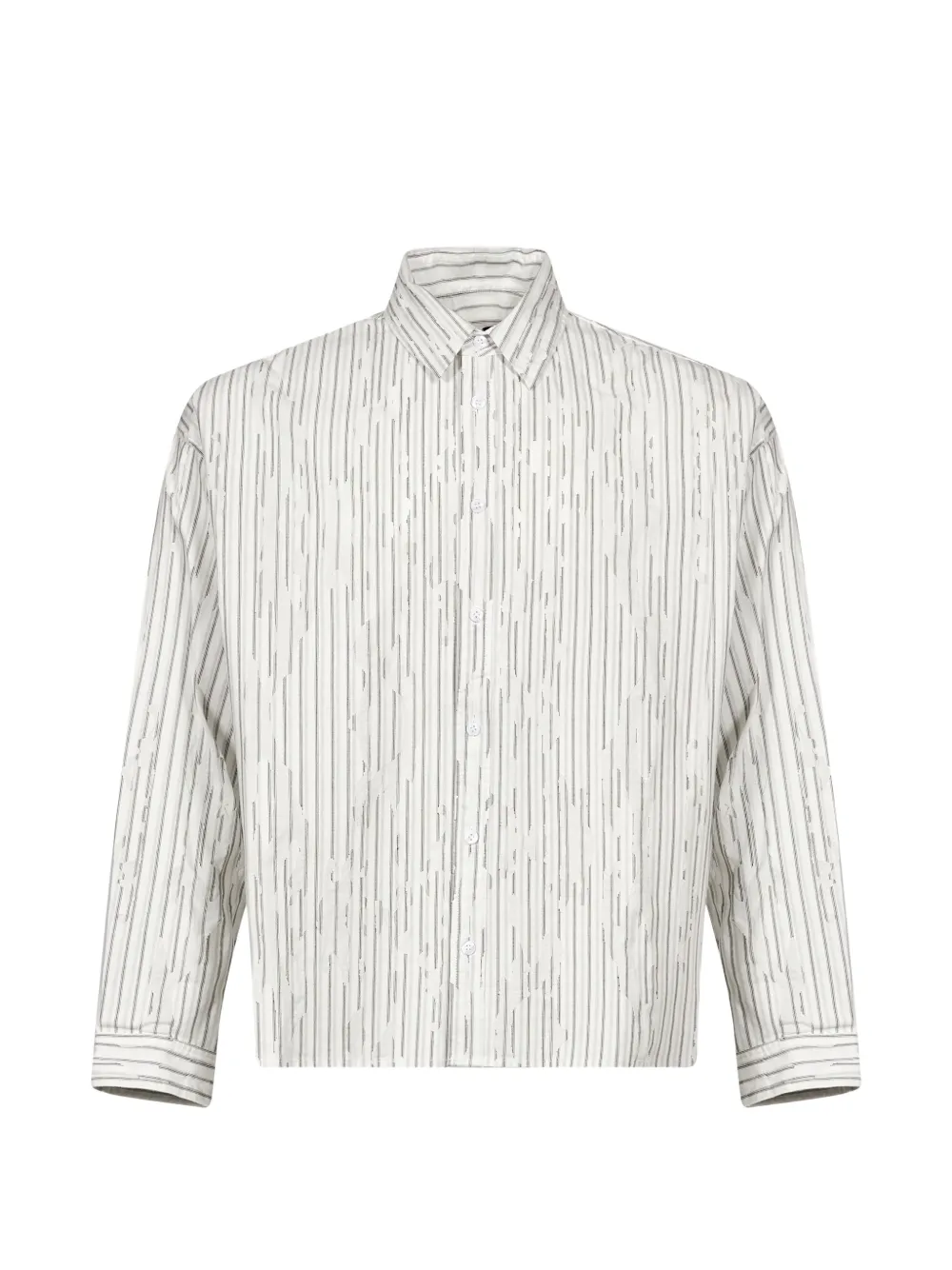 Represent stripe-print long-sleeve shirt