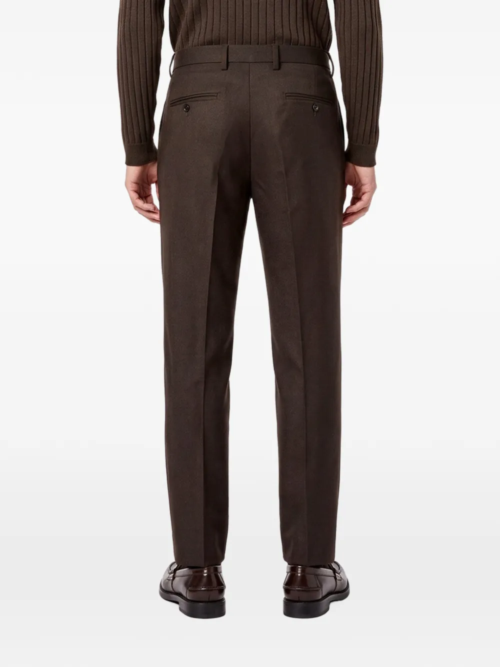 Briglia 1949 Manhattan pantalon met plooien Bruin