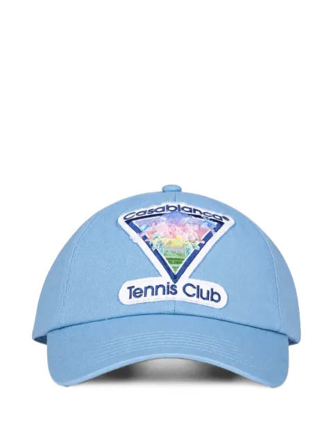 Casablanca logo-patch baseball cap