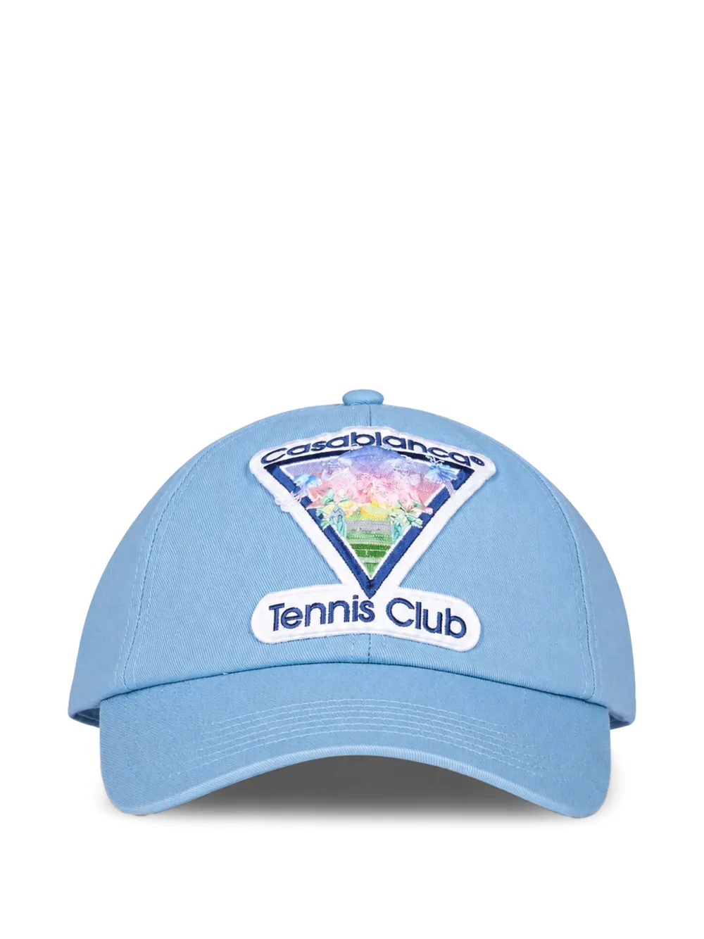 Casablanca Honkbalpet met logopatch Blauw