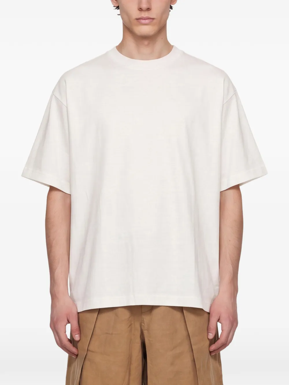 Ymc You Must Create Crew-neck T-shirt In Neutrals