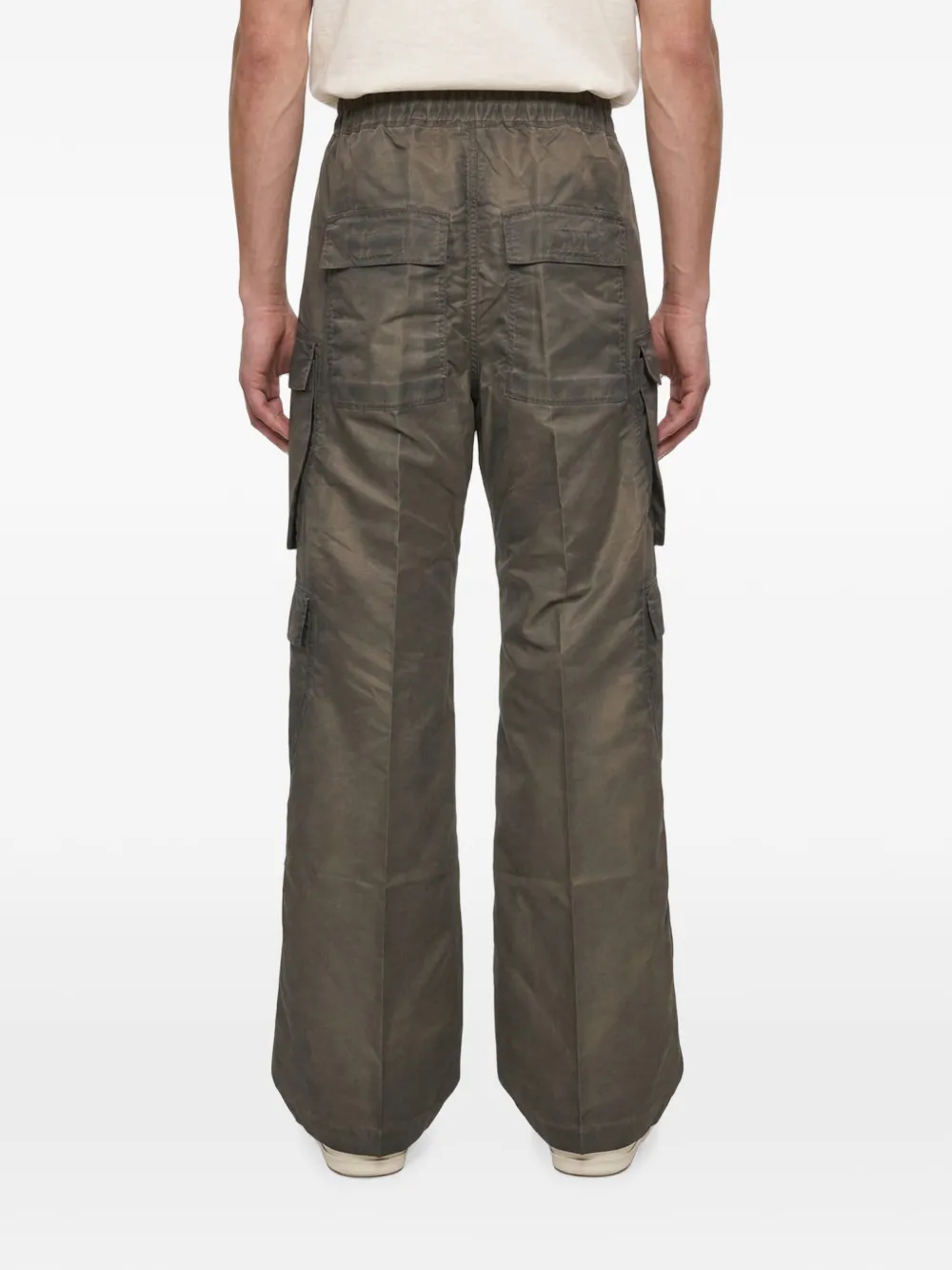 Rick Owens DRKSHDW Jumbo cargobroek met trekkoord Grijs
