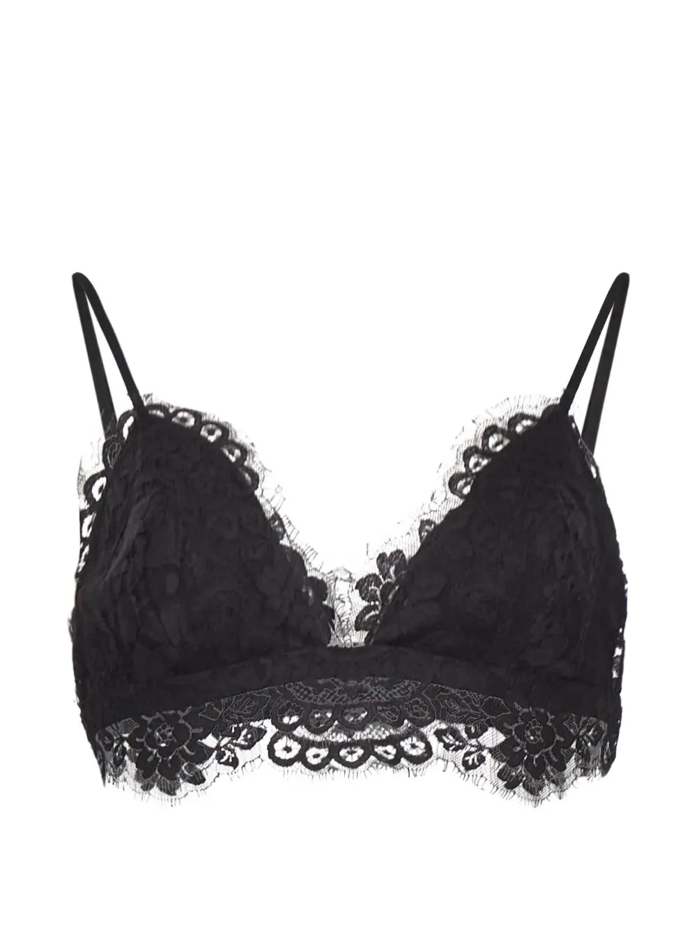 ZIMMERMANN Top con bordo in pizzo - Nero