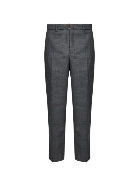 Briglia 1949 belted pressed-crease trousers