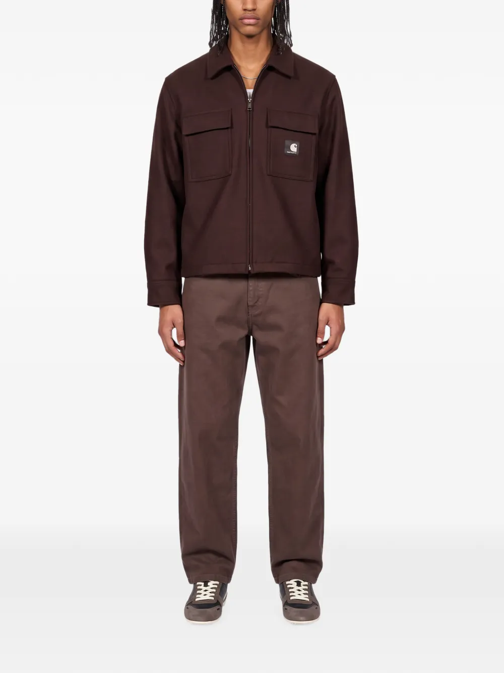 Carhartt WIP Atoka shirtjack Bruin