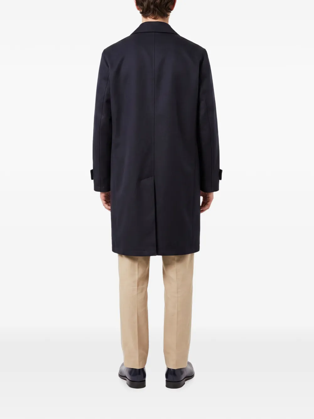 Kiton Jack met enkele rij knopen Blauw
