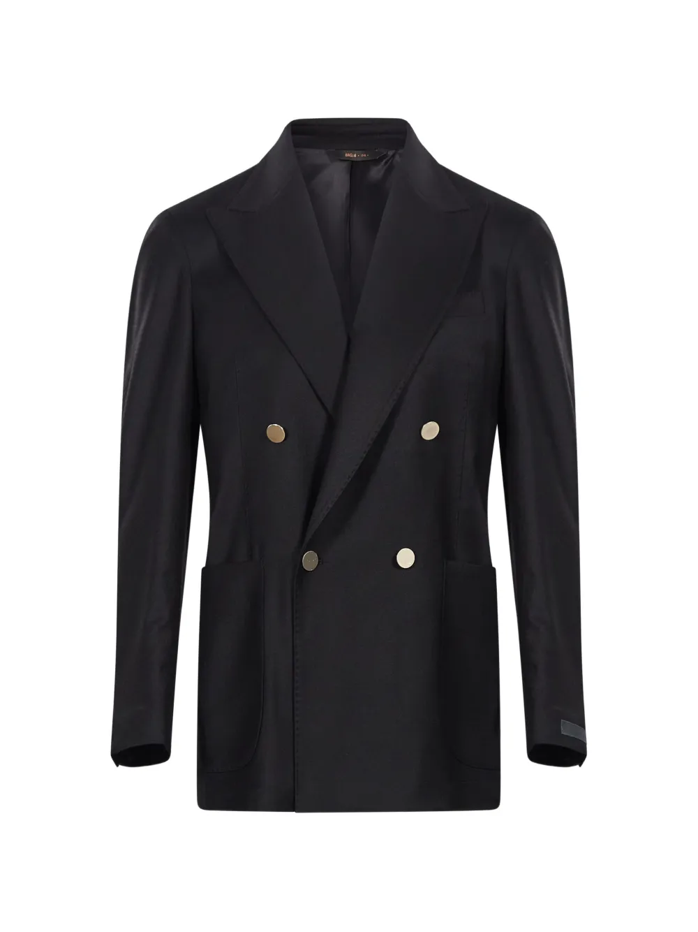 Briglia 1949 Blazer doppiopetto con revers a lancia - Nero
