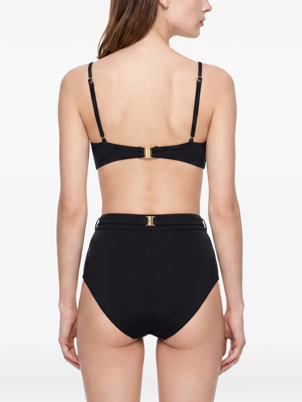 ZIMMERMANN Bikini met ketting en ceintuur Zwart