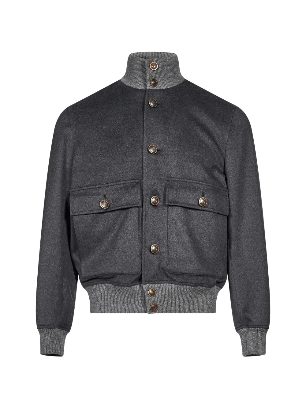 Brunello Cucinelli button-up bomber jacket