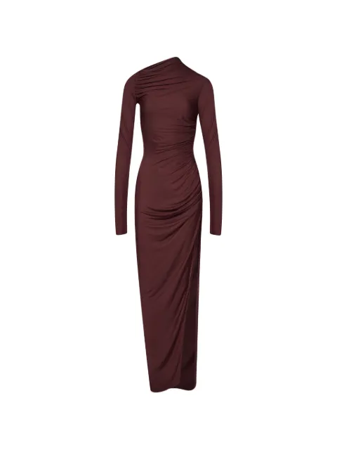Rick Owens Lilies Ls Svita asymmetric ruched maxi dress
