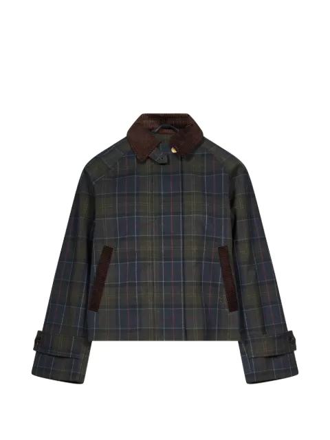 Barbour Sandra tartan showerproof jacket