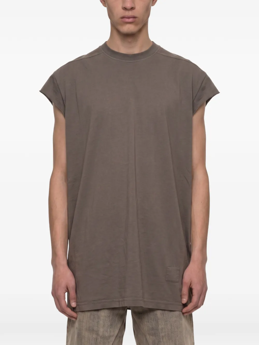 Rick Owens DRKSHDW Mouwloos T-shirt met ronde hals Grijs
