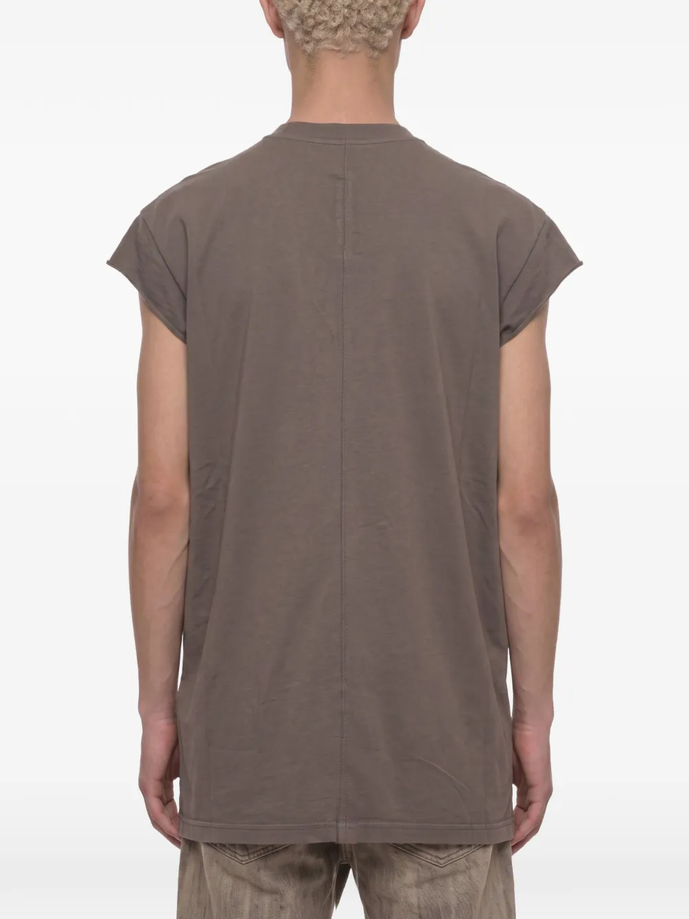 Rick Owens DRKSHDW Mouwloos T-shirt met ronde hals Grijs