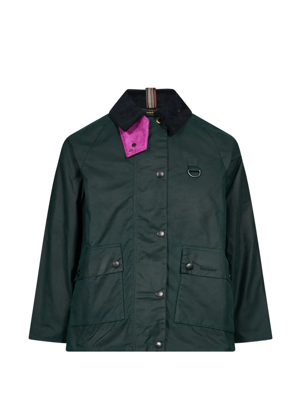 Barbour x Paul Smith Giacca Spey - Verde