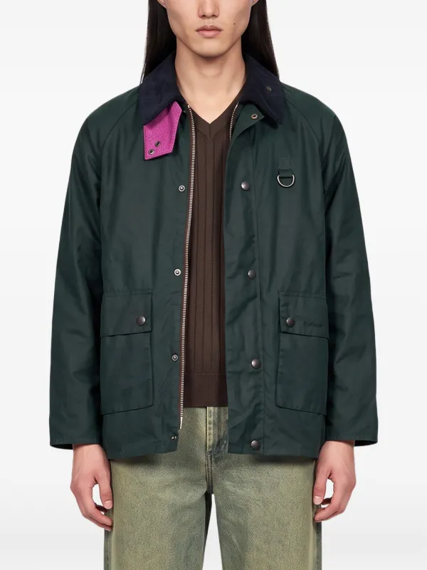 Barbour x Paul Smith Loves Barbour ワックスジャケット | グリーン