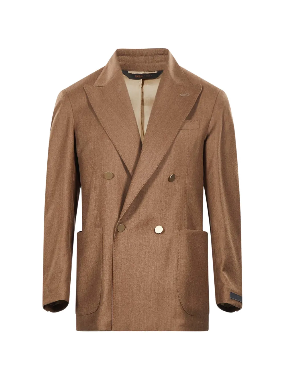 Briglia 1949 double-breasted peak-lapels blazer - Braun