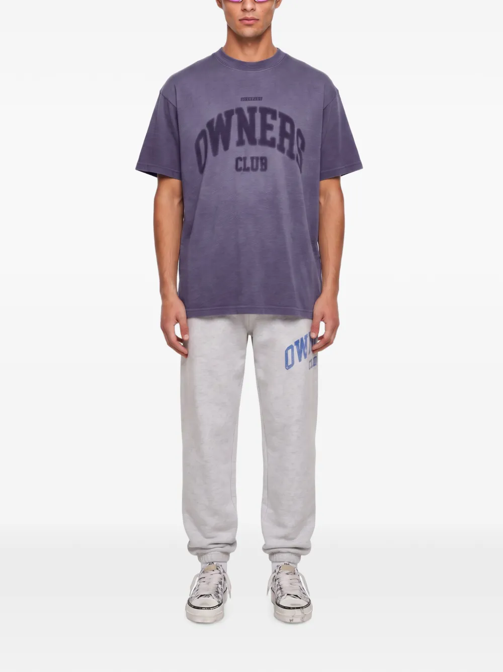 Represent T-shirt met print Paars