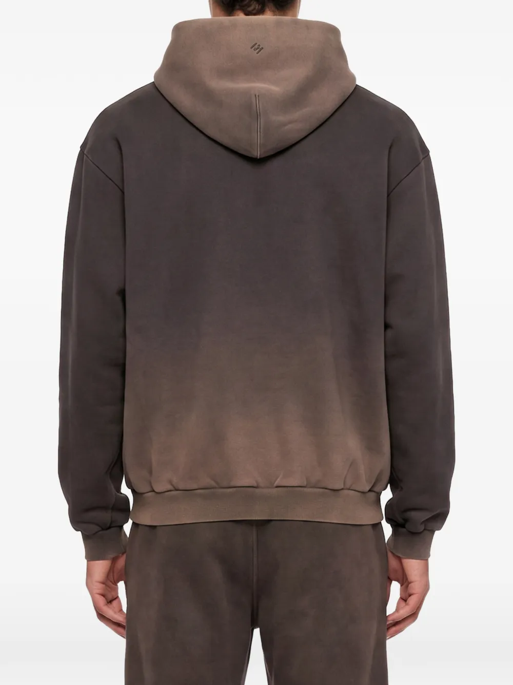 Represent 247 Fallen Angel hoodie met grafische print en vervaagd effect Bruin