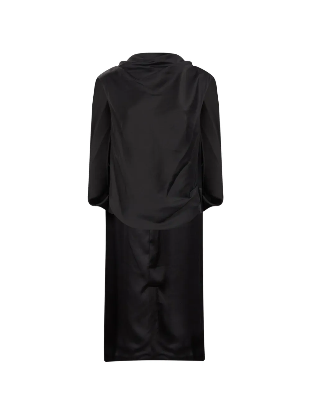 SIMKHAI Asymmetrische blouse Zwart