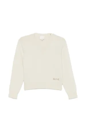Courrèges リブ セーター | ホワイト | FARFETCH JP