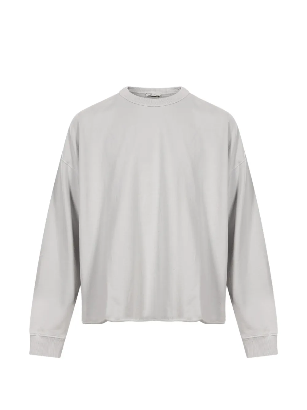 YMC Studio raw-edge sweatshirt - Grau