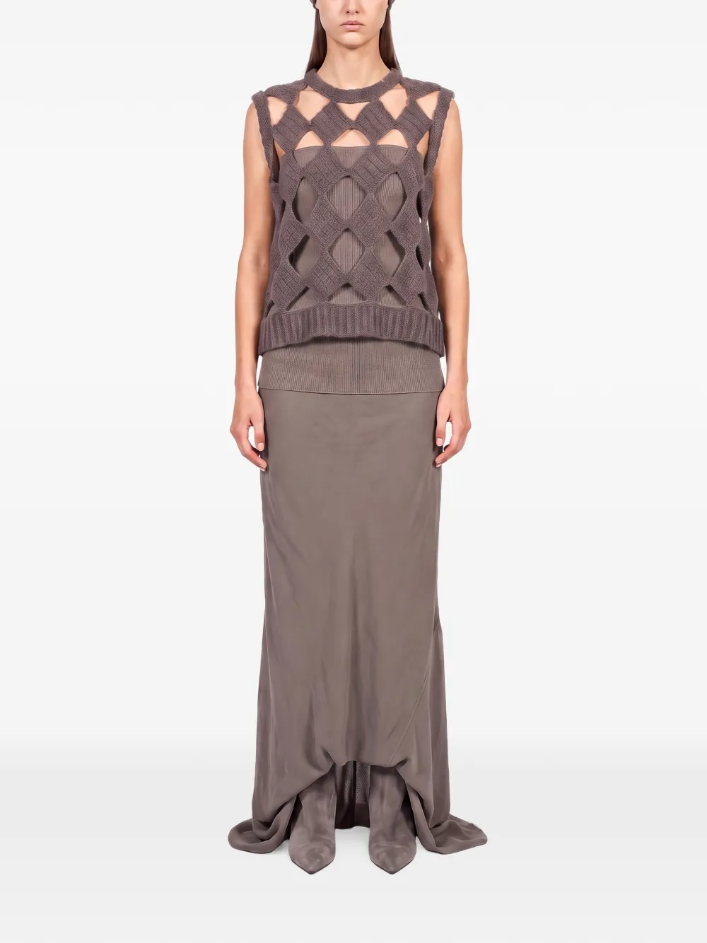 Rick Owens Sarutanya SL T top Bruin
