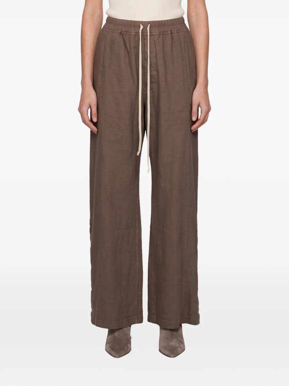 Rick Owens DRKSHDW drawstring wide-leg trousers Bruin