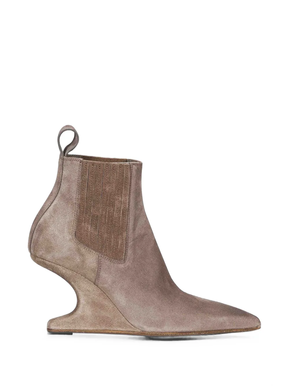 Rick Owens Cantilever ankle boots - Gris