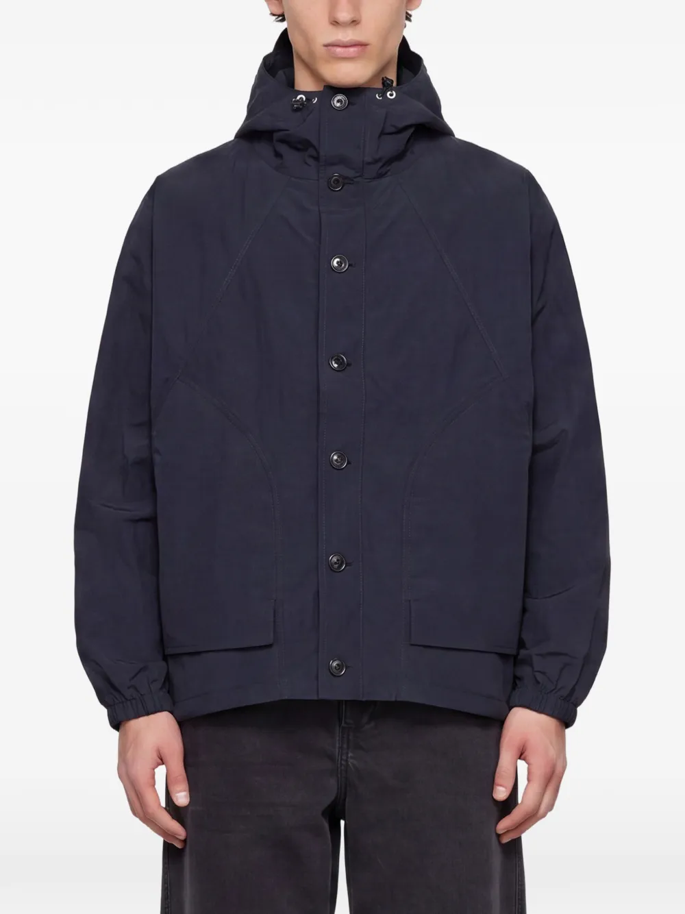 YMC Jack met capuchon Blauw