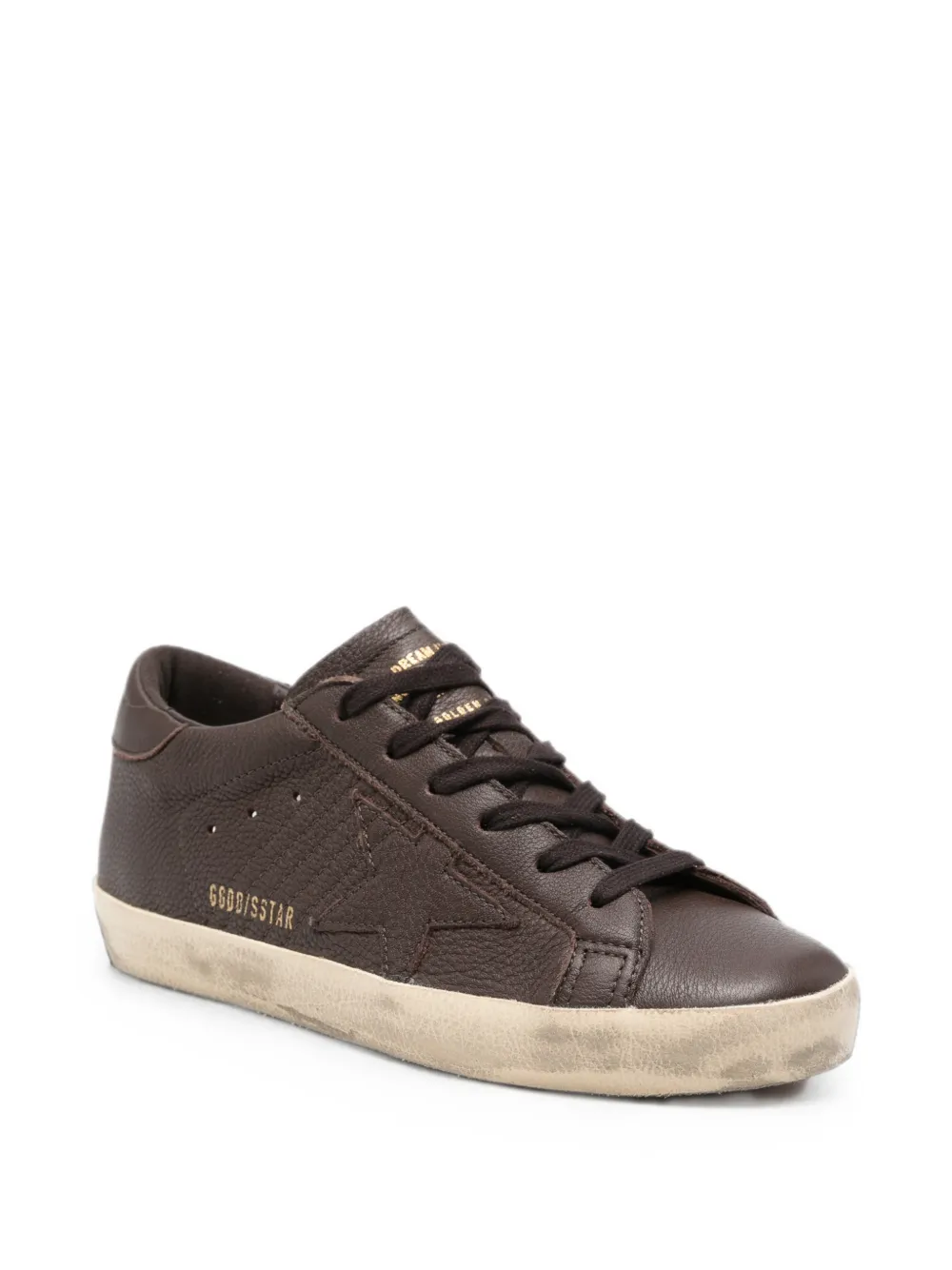 Golden Goose Super-Star distressed sneakers Bruin