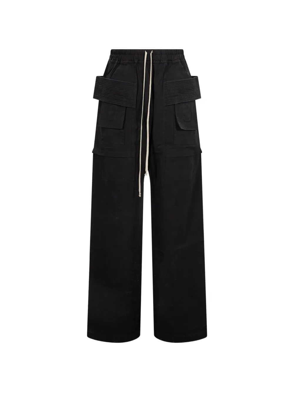 Rick Owens DRKSHDW drawstring wide-leg trousers - Nero
