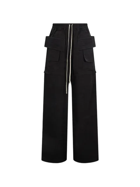 Rick Owens DRKSHDW drawstring wide-leg trousers