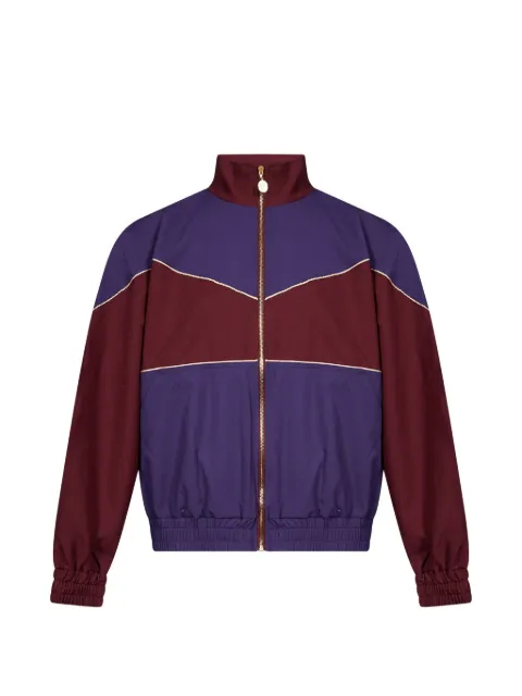 Drôle De Monsieur colour-block zip-up track jacket