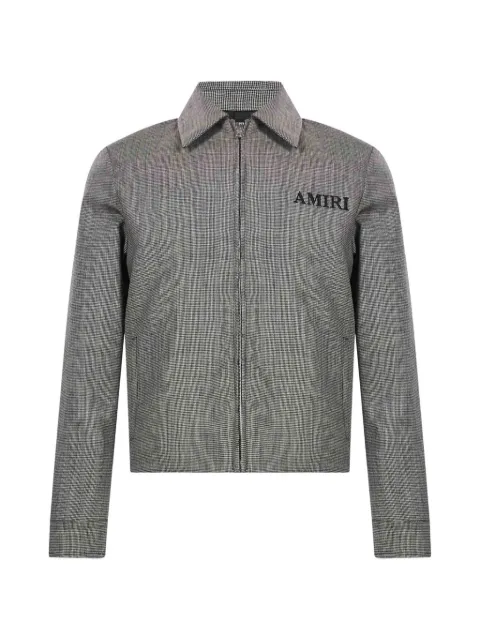 AMIRI houndstooth blouson