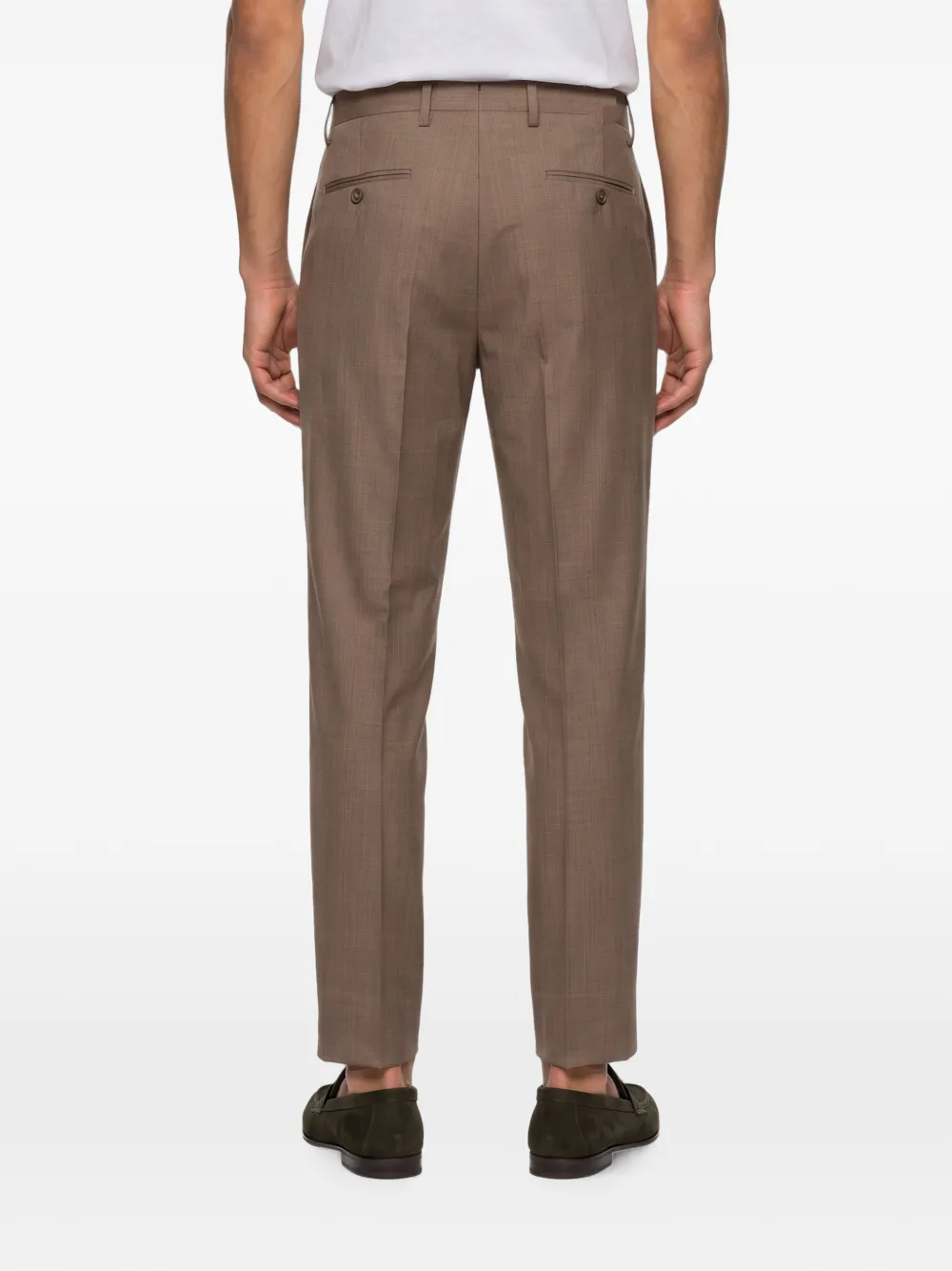 Briglia 1949 Geplooide pantalon Bruin