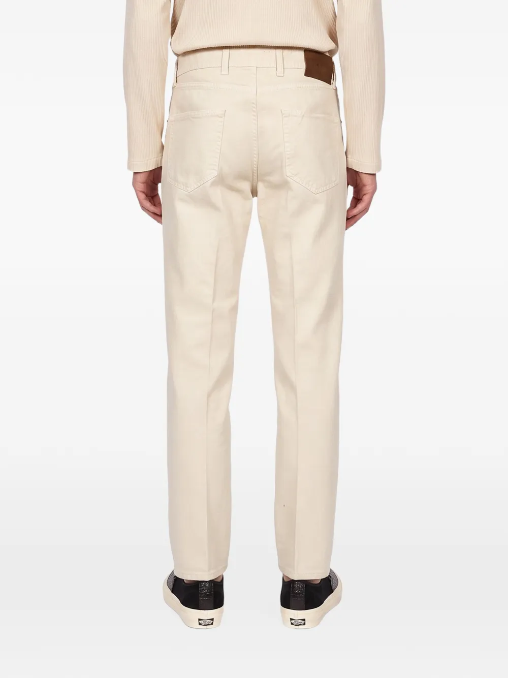 Briglia 1949 Varenne jeans met persvouw Beige