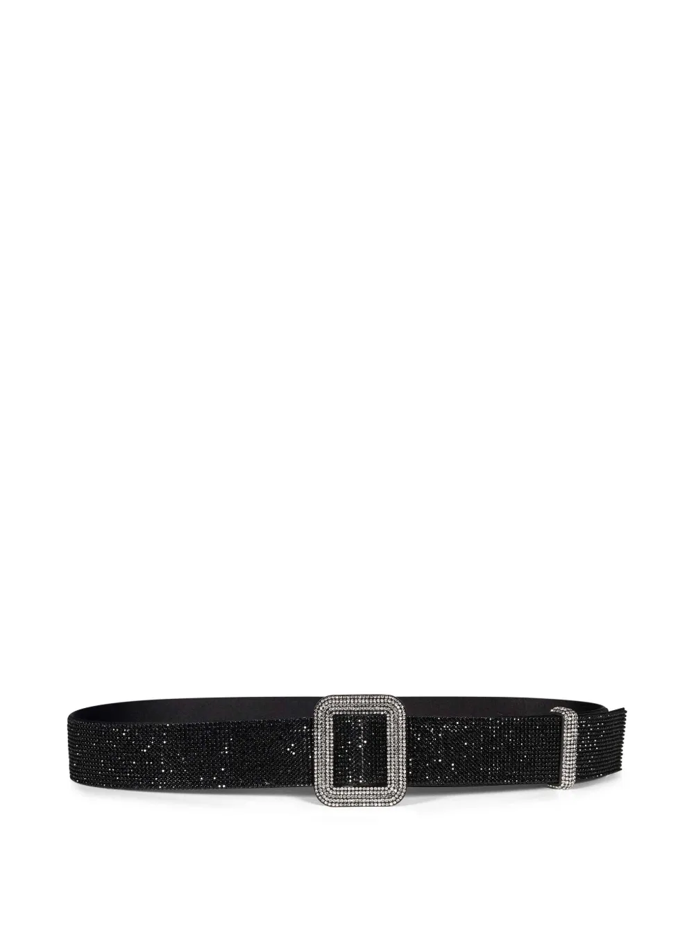 Benedetta Bruzziches Venus crystal-embellished belt - Nero