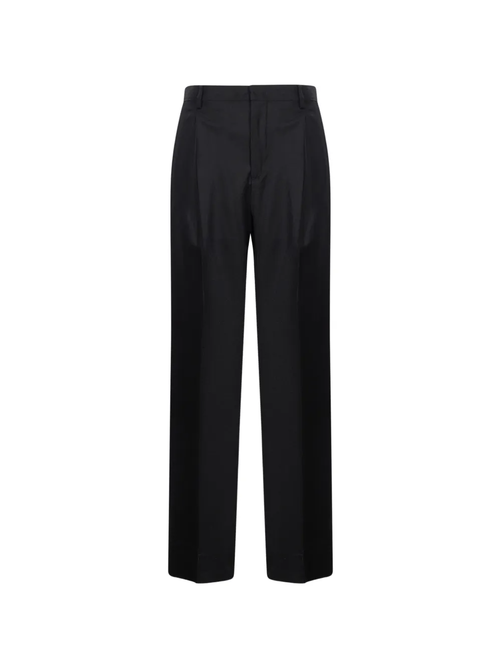 Briglia 1949 pressed-crease wide-leg trousers - Nero