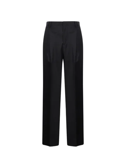 Briglia 1949 pressed-crease wide-leg trousers